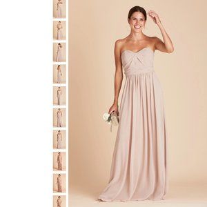 Birdy Grey Grace Convertible Dress Taupe - S - with Slit